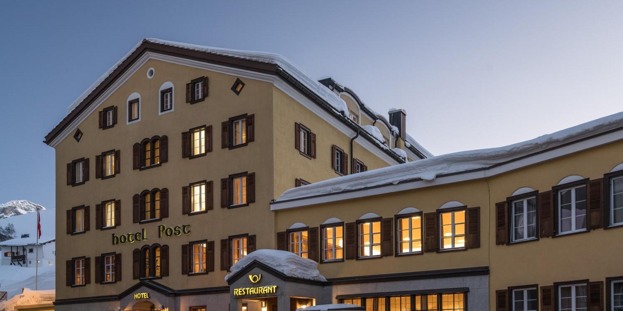 Hotel Post Бивио Екстериор снимка